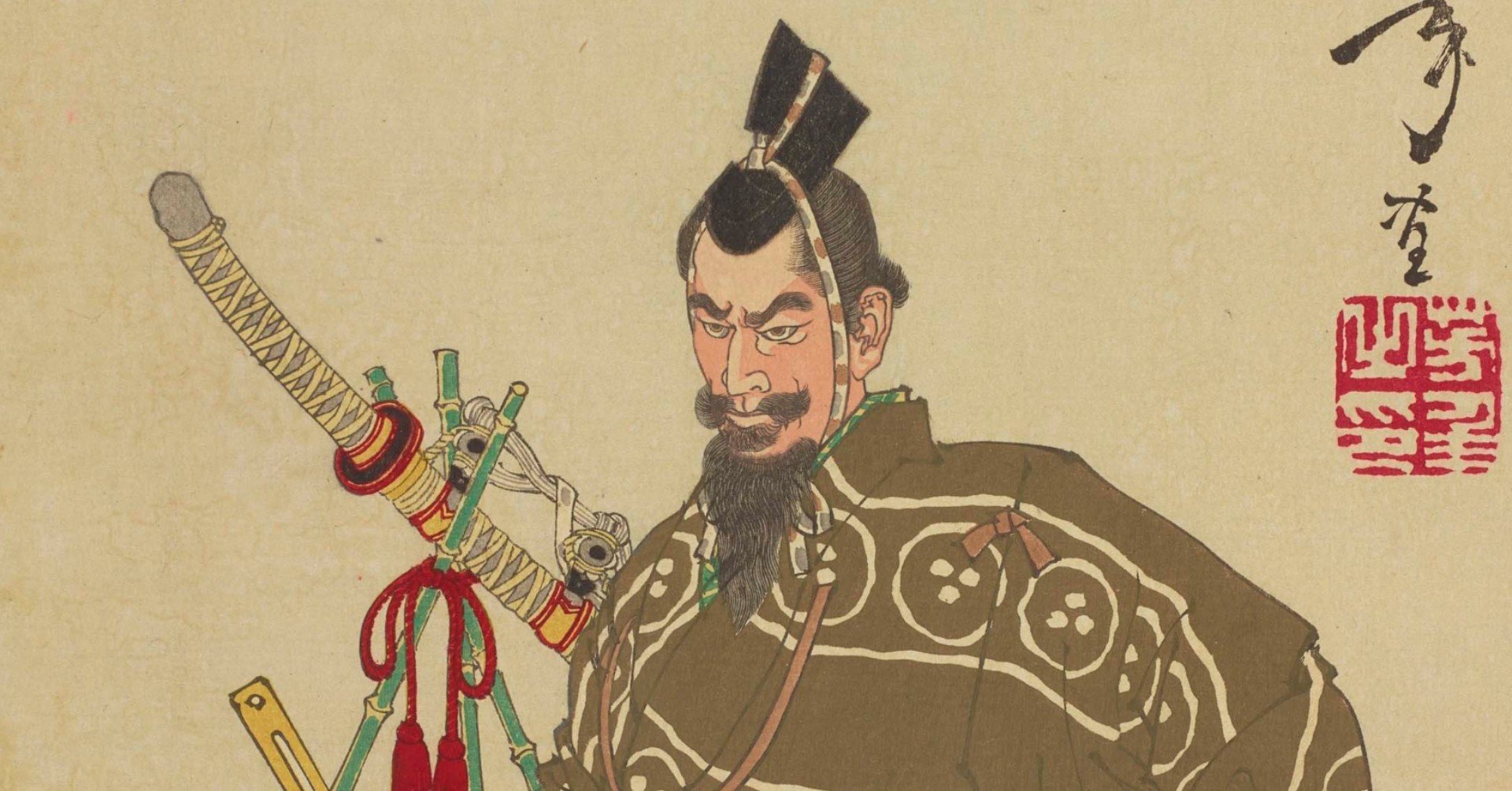 髭切と膝丸という刀剣が登場する浮世絵のお話 太田記念美術館