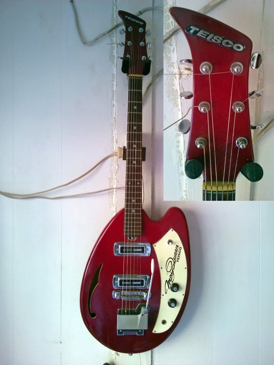 テスコ　メイクィーン　Teisco Mayqueen エレキギター　ビザール テスコメイクィーンTeisco Mayqueen エレキギタービザール