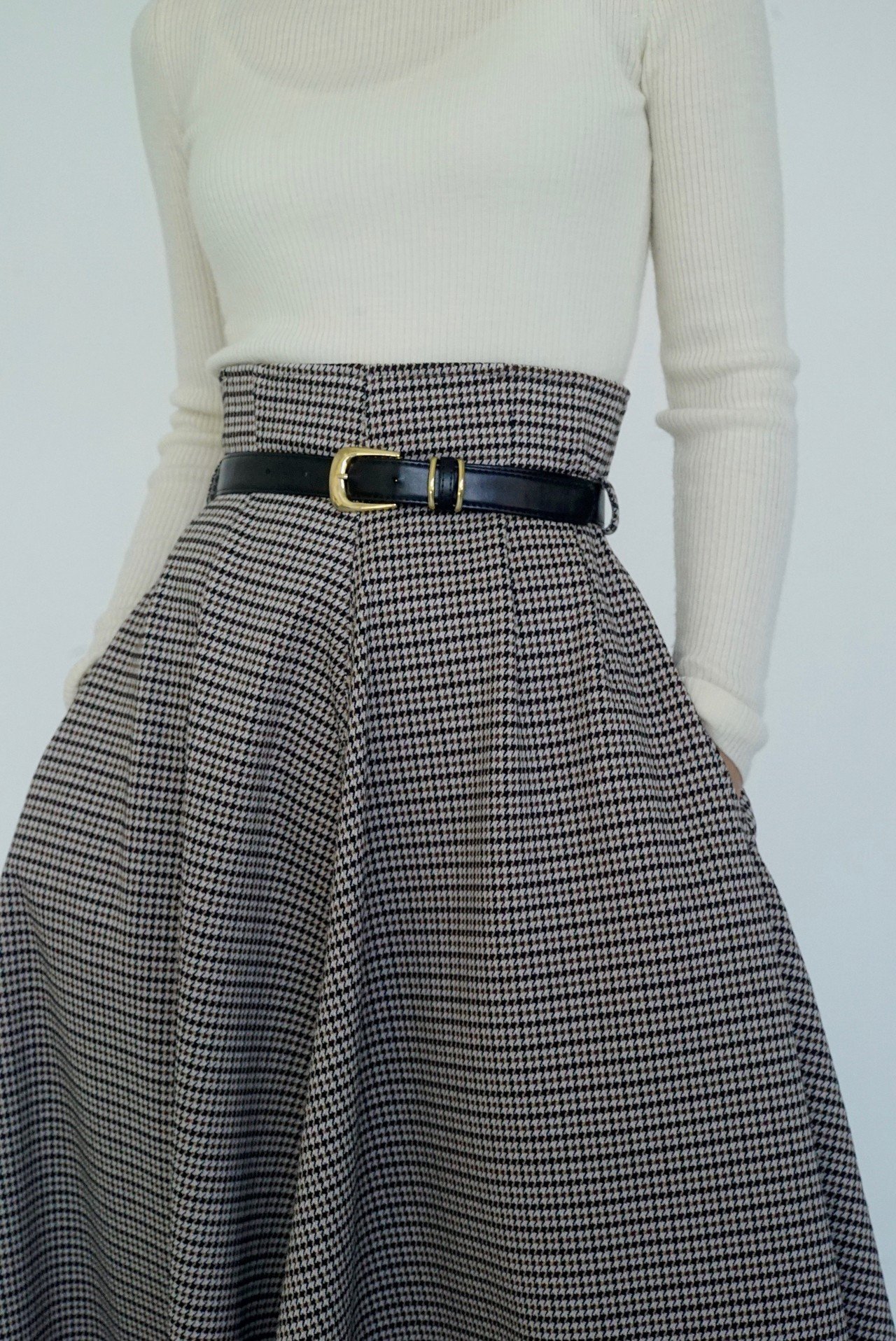 foufou | チェックワンピース「千鳥」（サイズ0） 9/23 新作】checked