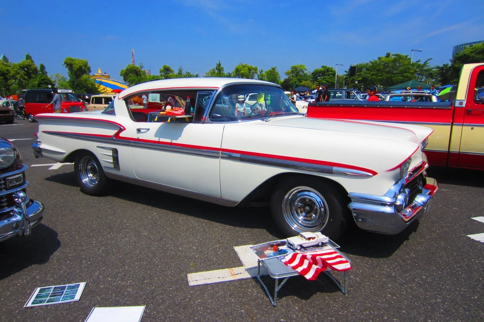 アメリカングラフティ」でもお馴染み1958年型シボレー・インパラ