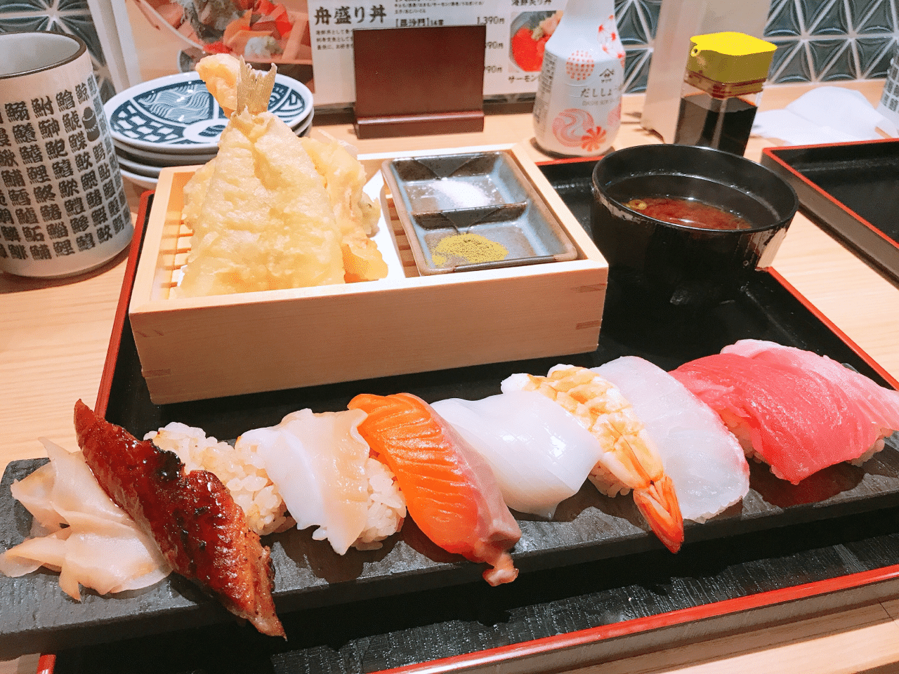 鮨ランチ 杉玉 伏見桃山店 はらぺこりーな 京都 Note