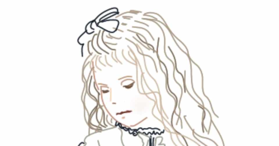 シンプルフリーイラスト Noteヘッダー画像素材 ガーリー素材 Atelier Hanami 刺繍とイラストと Note
