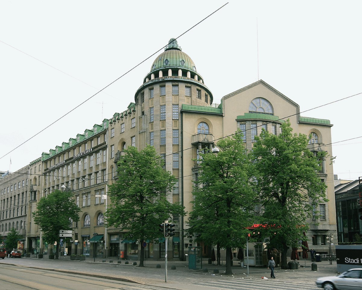 ヘルシンキ大学学生寮 / Uusi ylioppilastalo, 1910