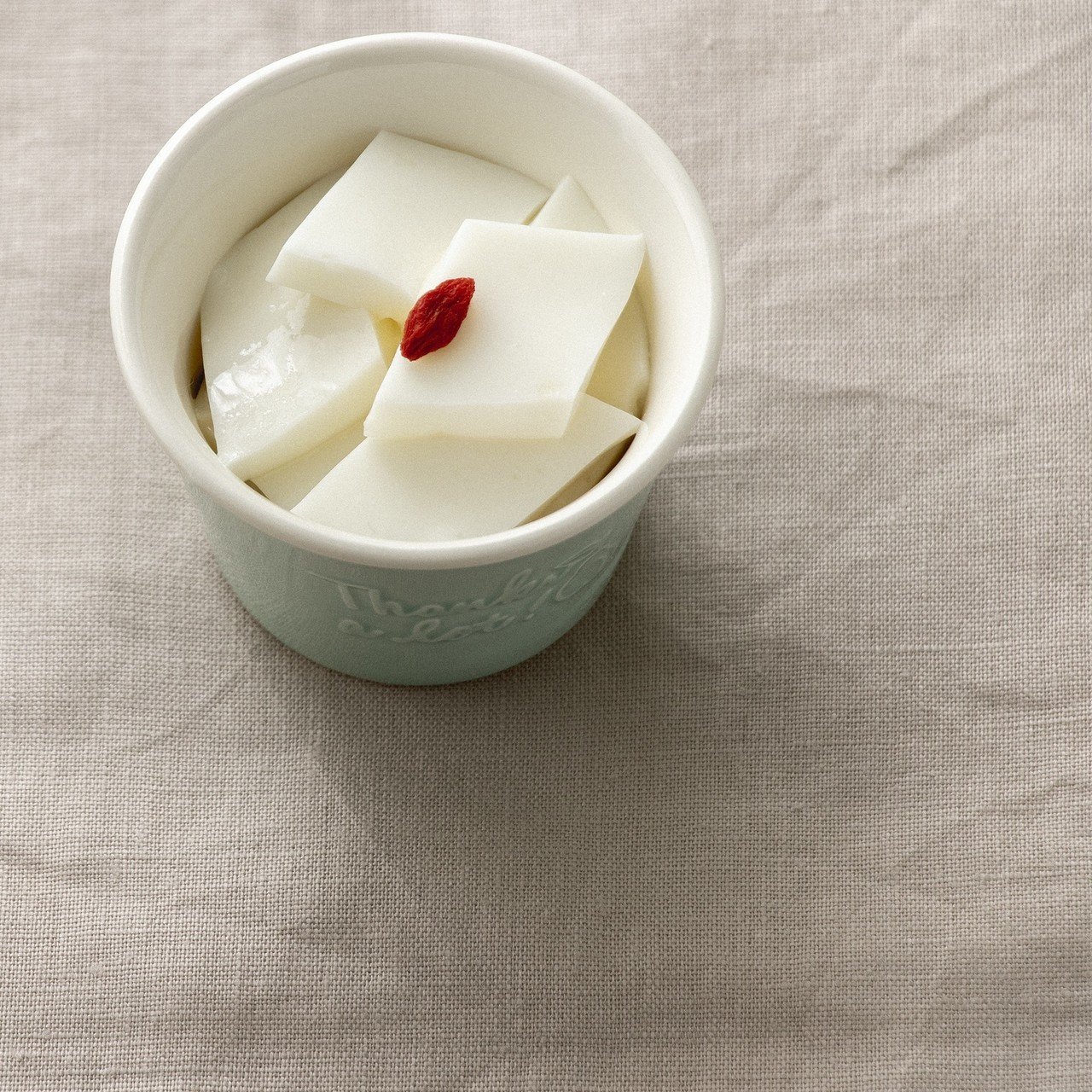 杏仁豆腐風ヨーグルトゼリー 手作り犬おやつレシピ 単品購入 いちかわあやこ 犬ごはん先生 Note