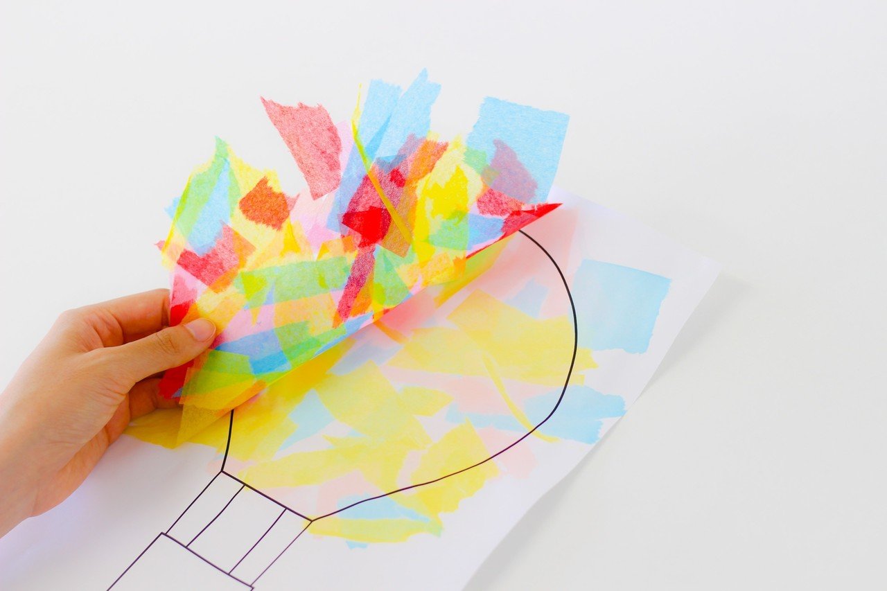 花紙で気球アート ほいコレのテンプレ Note 花紙で気球アート ほいコレのテンプレ Note