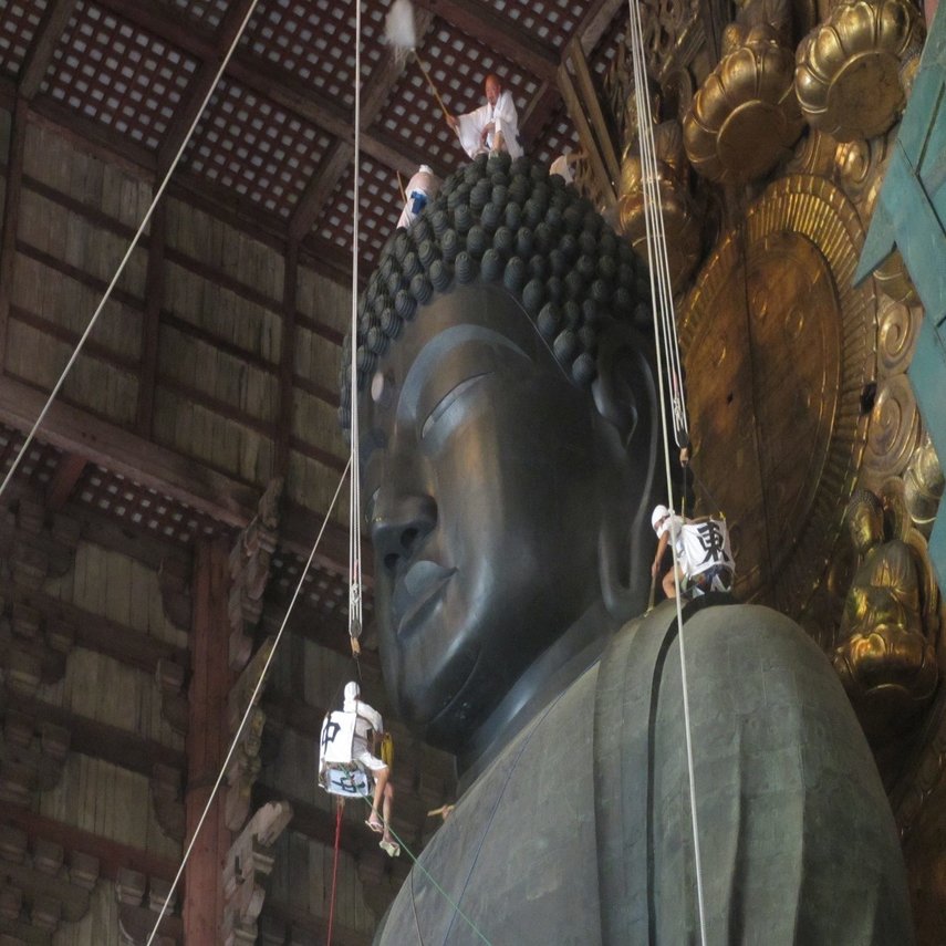 盧舎那仏坐像 小さな力をたくさん集めて造った大仏 奈良 東大寺 仏像に会う ほんのひととき Note