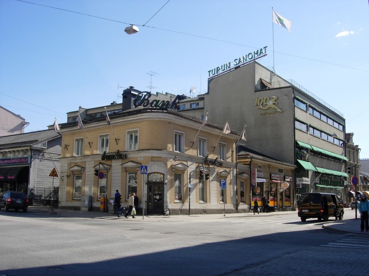 Turun Sanomien toimitalo, 1929
