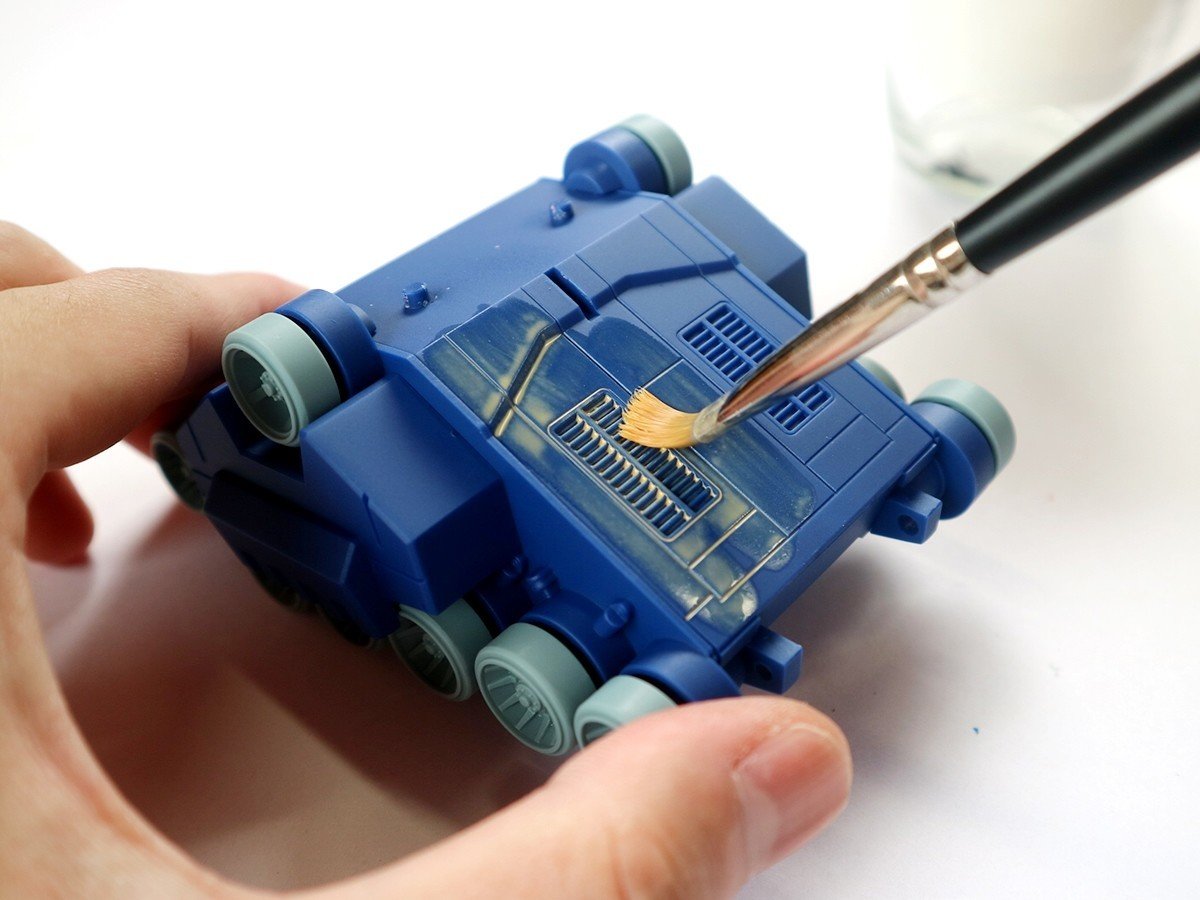 砂漠ウェザリングをマスターしたい １ ウォッシング編 ジンのガンプラ研究室 Note