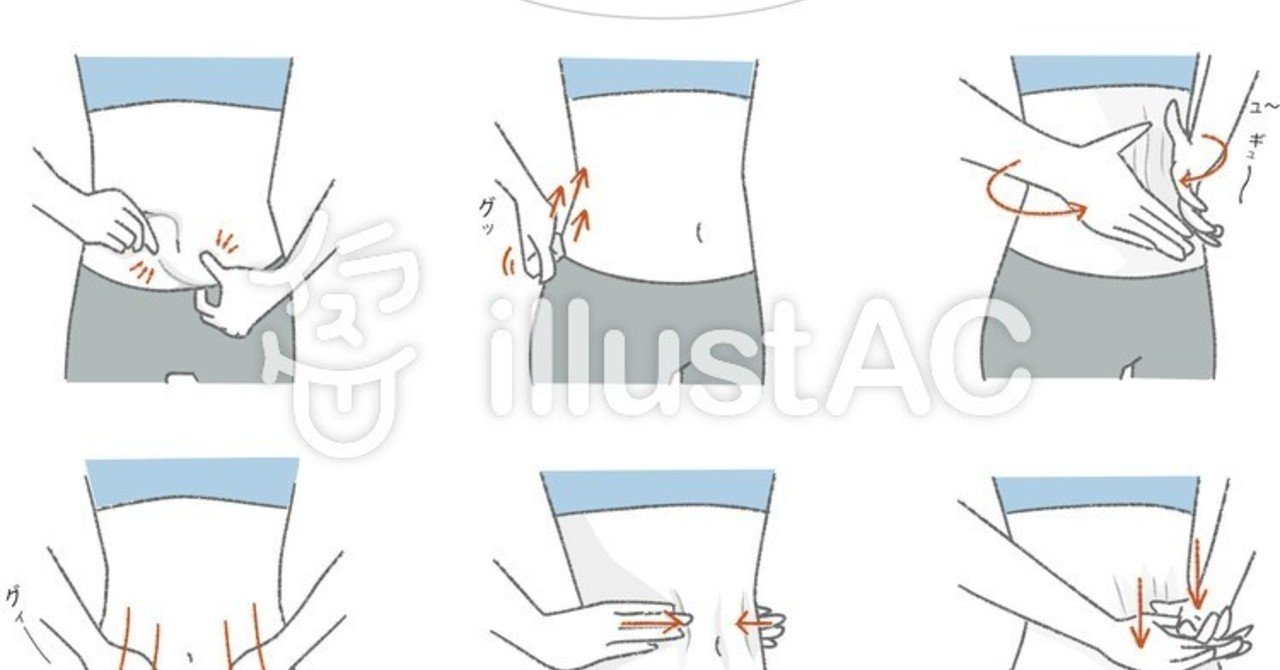 腸もみ 脂肪をつぶす 流す イラスト素材を描いてます Note 腸もみ 脂肪をつぶす 流す イラスト素材を描いてます Note