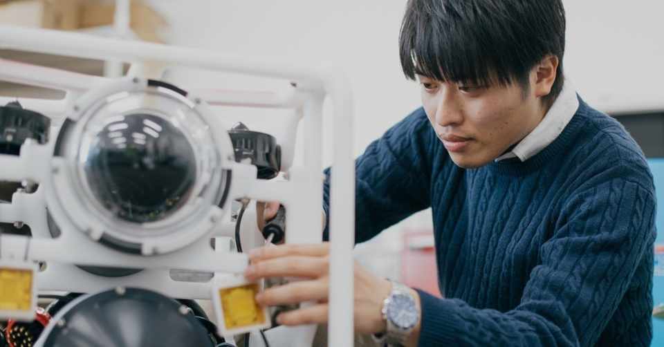 転職事例 水中ドローンの先端技術ベンチャー Fulldepth で ロボットを作りたい 夢をかなえたエンジニアの話 アスタミューゼ転職 ナビ 公式 Note