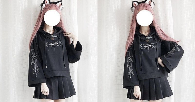 再入荷 病みかわいい パーカー Love Peace バルーンスリーブ 天使と悪魔サブカル系ファッションseasonz Note 再入荷 病みかわいい パーカー Love Peace バルーンスリーブ 天使と悪魔サブカル系ファッションseasonz Note