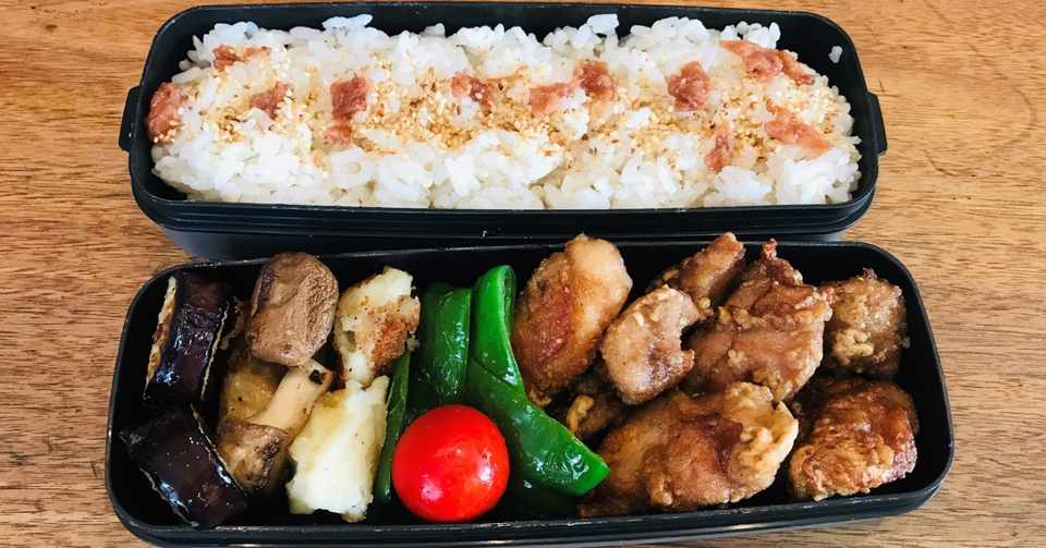 今週の高校生息子の時短お弁当 から揚げやオムライス 川ノ森千都子 かんたん料理と家族と旅とアートが好き Note