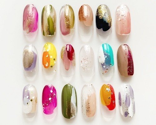 まとめ 塗りかけネイルの作り方 みかんの100均セルフネイル Note まとめ 塗りかけネイルの作り方 みかんの100均セルフネイル Note