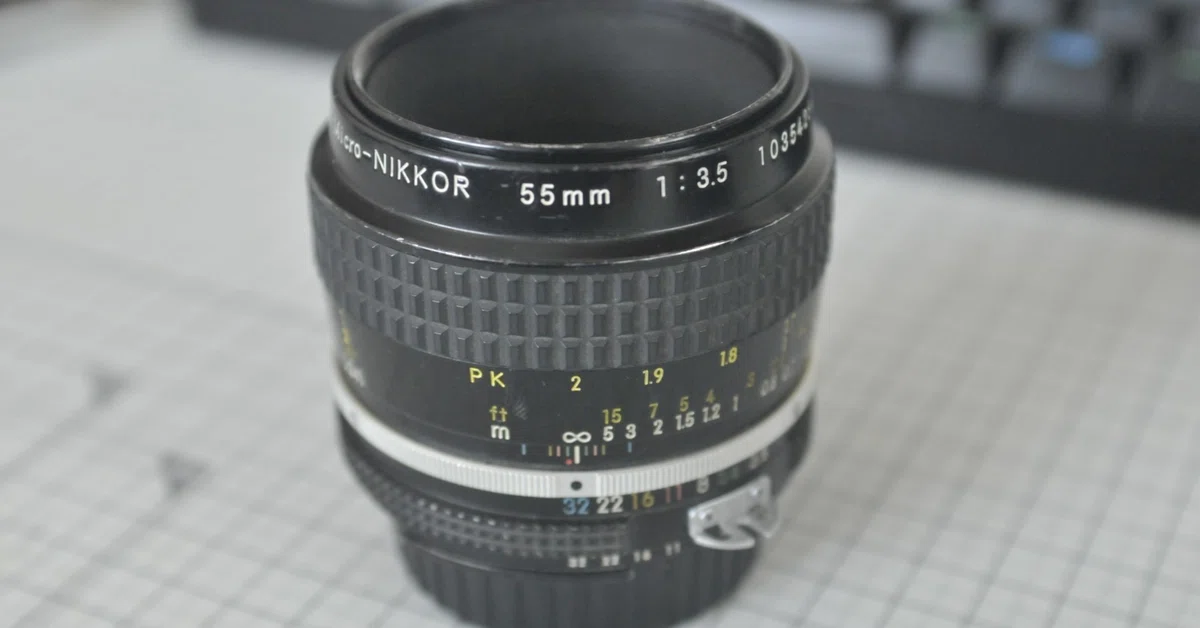 Micro-NIKKOR 5.5cm F3.5 プリセット絞り 激レア 作例あり（Micro 