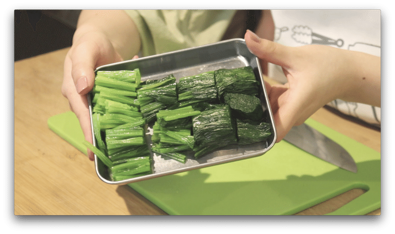 レシピ お弁当にもぴったり 最強副菜 ほうれん草の胡麻和え Spinach Seasoned With Sesame Sauce Raluの花嫁修業 料理研究家mako Ralu Note