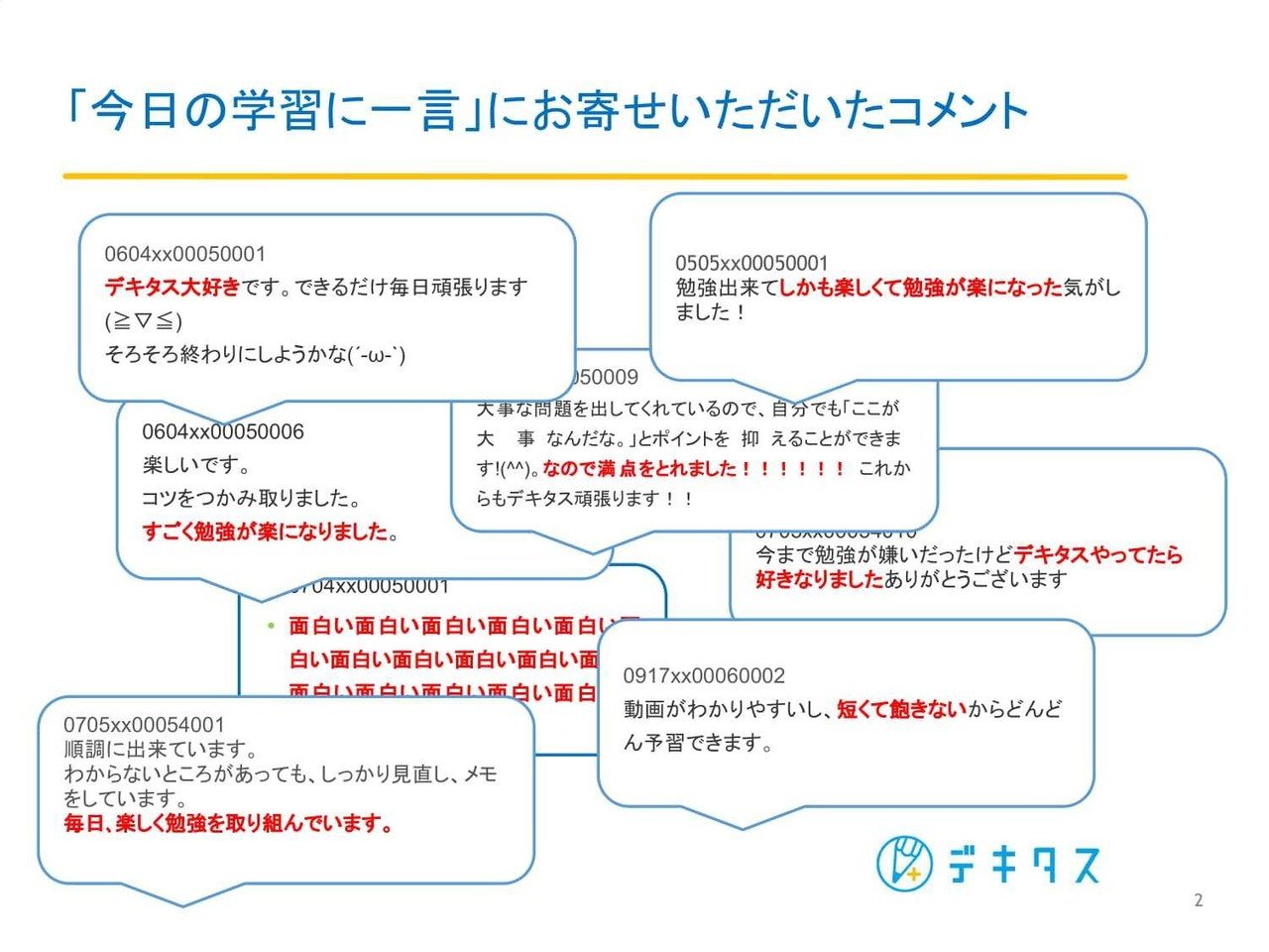 アニメーション動画で学ぶ楽しさを実感できる デキタス Expo 公式 Studyplus For School マガジン