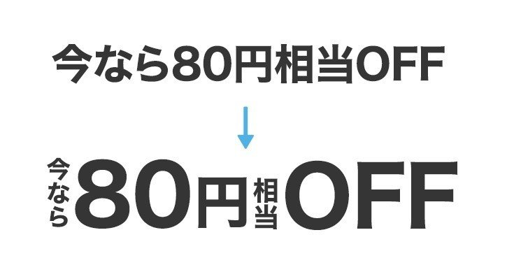 メリハリ_大きさの優先