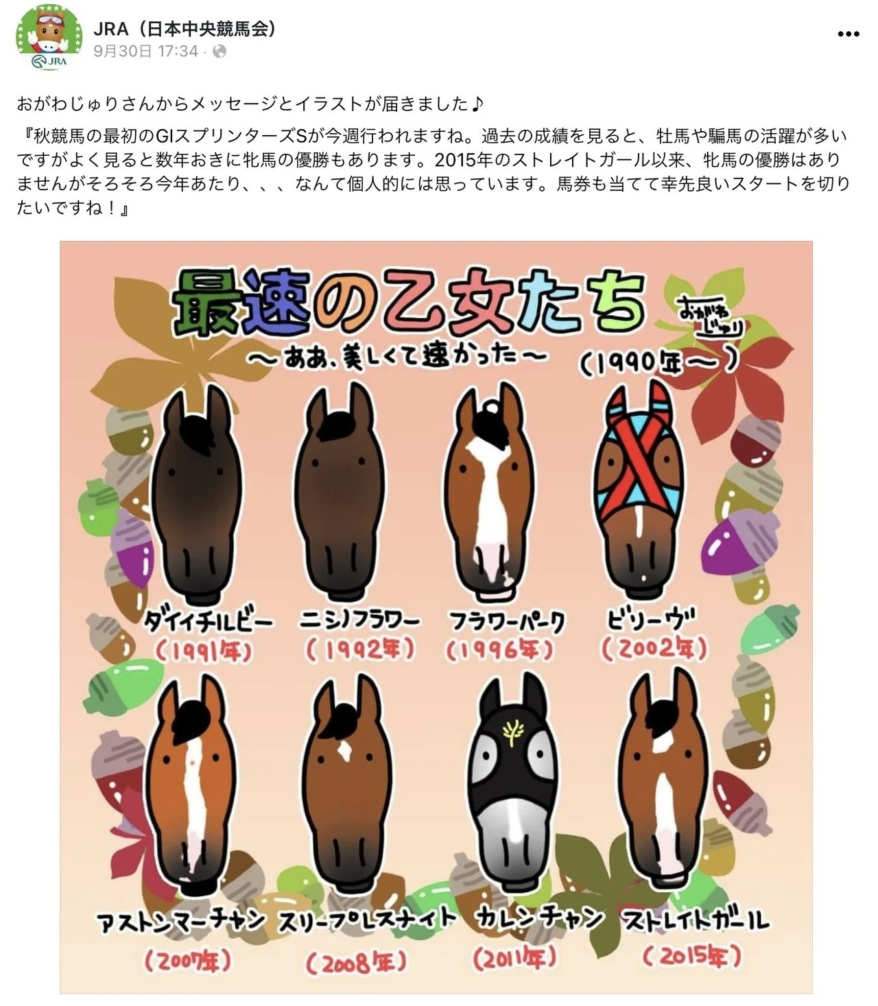 おがわじゅりイラストパネル(ソダシ) 直筆サイン入り JRAポイント おがわじゅりイラストパネル(ソダシ) 直筆サイン入り JRAポイント