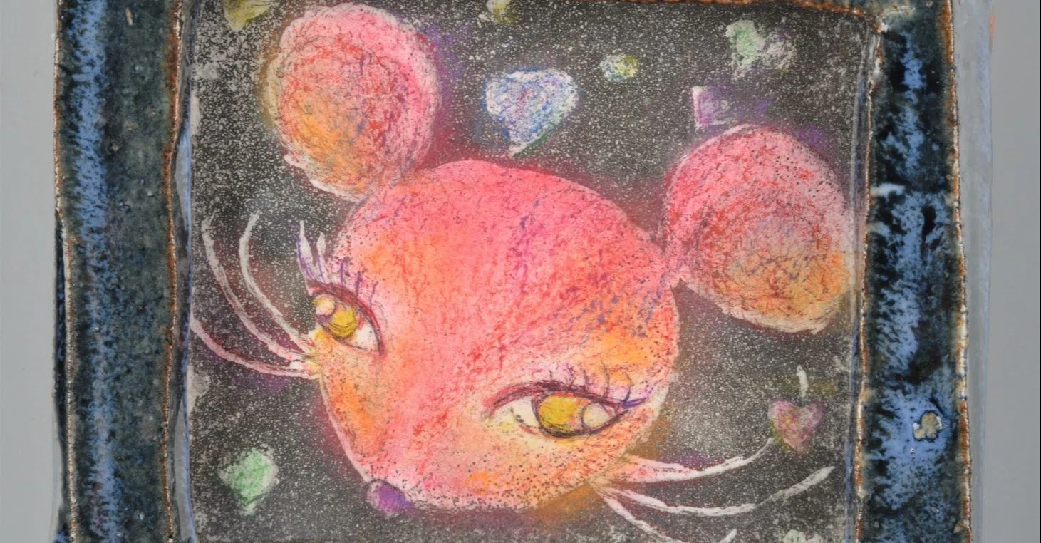 ⑧吉田 ゆり子（版画・陶芸）「広島⇔金沢のアーチスト達展」｜積山