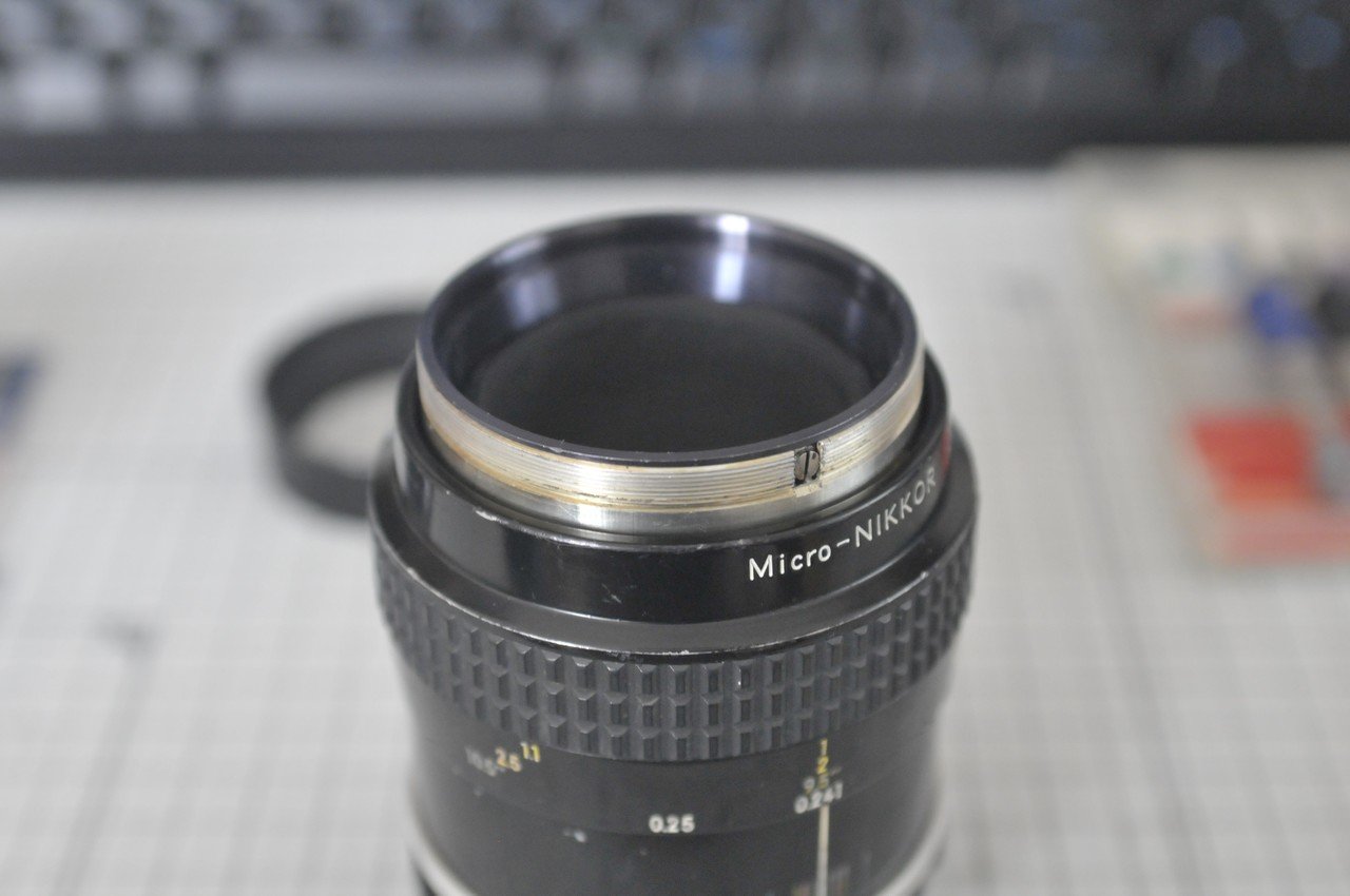 ニコンの激安中古レンズを復活させる（その６）Ai Micro-Nikkor 55mm ...