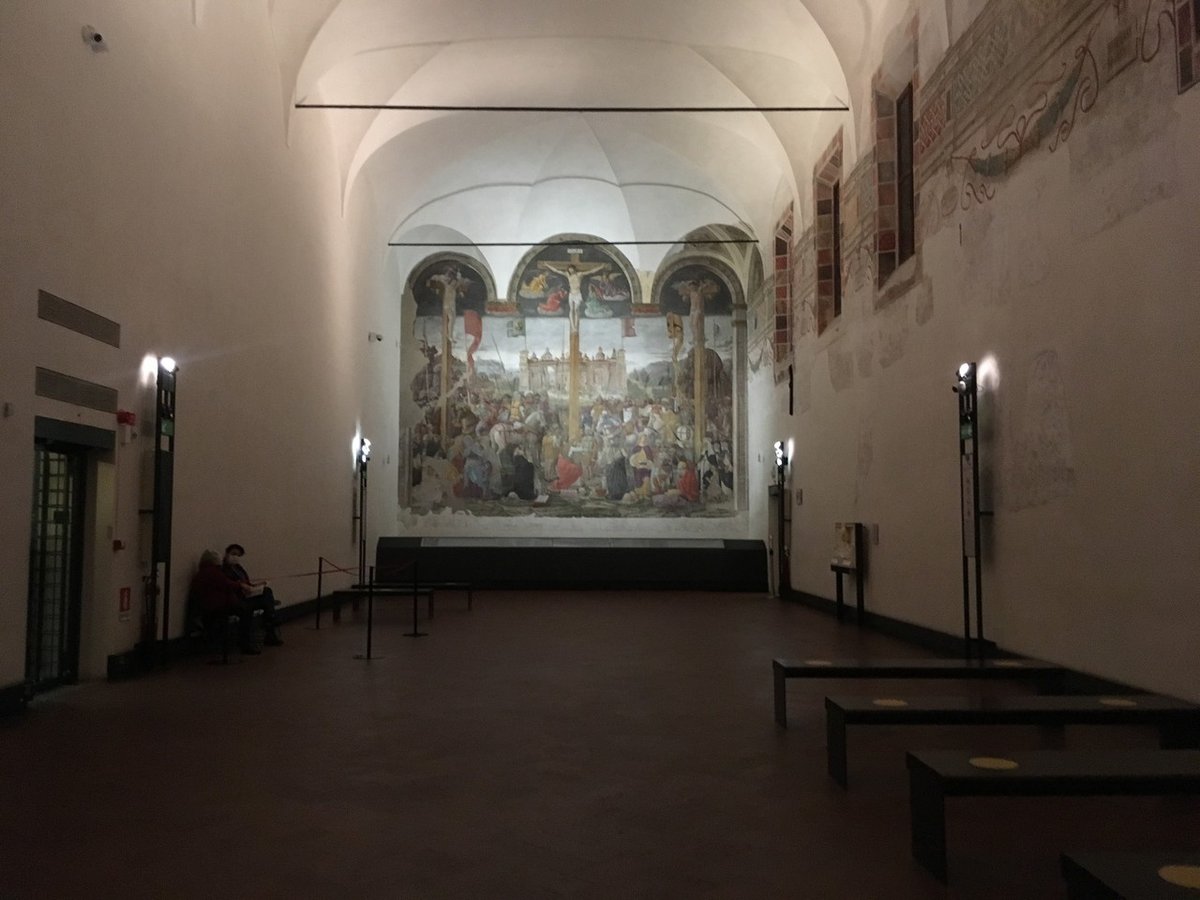 最後の晩餐』（Cenacolo Vinciano）：レオナルド・ダ・ヴィンチ