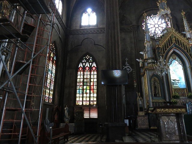 The Basílica Menor de San Sebastián, サンセバスチャン教会