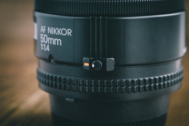 AF NIKKOR 50mm 　1:1.4 　単焦点レンズ