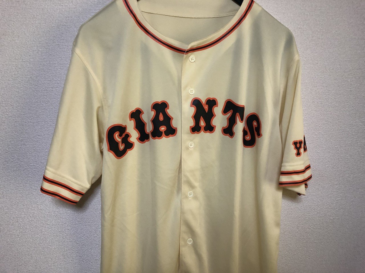 昭和 野球 ジャイアンツ デニス・バーフィールド 実使用ユニフォーム 1979年 Yahoo!オークション -「ジャイアンツ 実使用 ユニフォーム」の