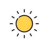 太陽の絵文字