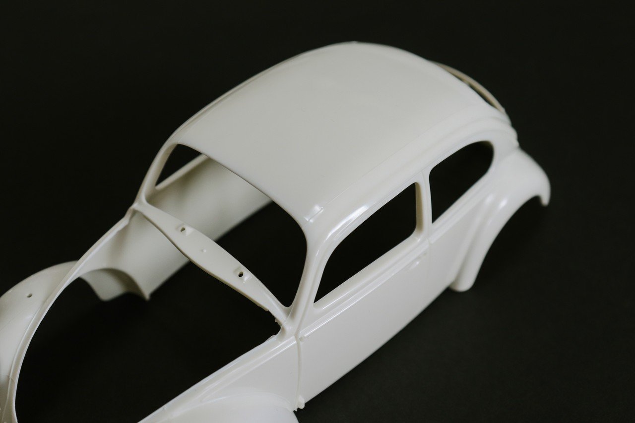 プラモ】タミヤ 1/24 VWビートル制作記 -1-｜もんぶらん
