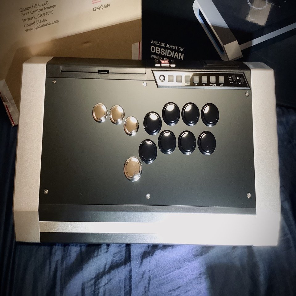 qanba obsidian】新しい色のHITBOX天板｜晴レ男