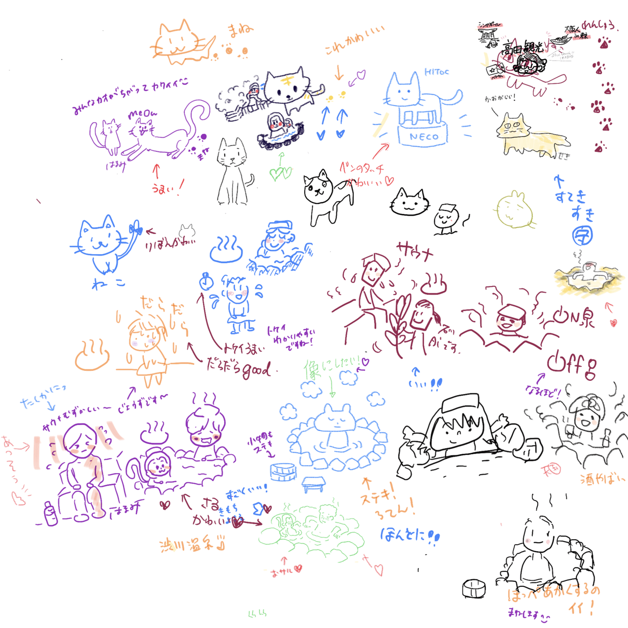 13人で同じお題のイラストを描き比べ 自分の引き出しを増やす会をやってみた Web屋が広告業界にきてみた Note