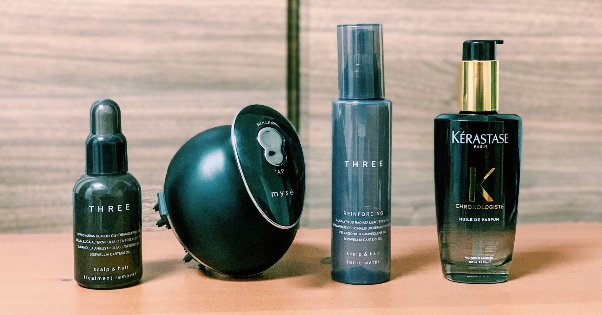 THREE スキャルプ＆ヘア トリートメント リムーバー＆オーダレンジ セット 試してみた】THREE スキャルプ＆ヘア トリートメント リムーバー