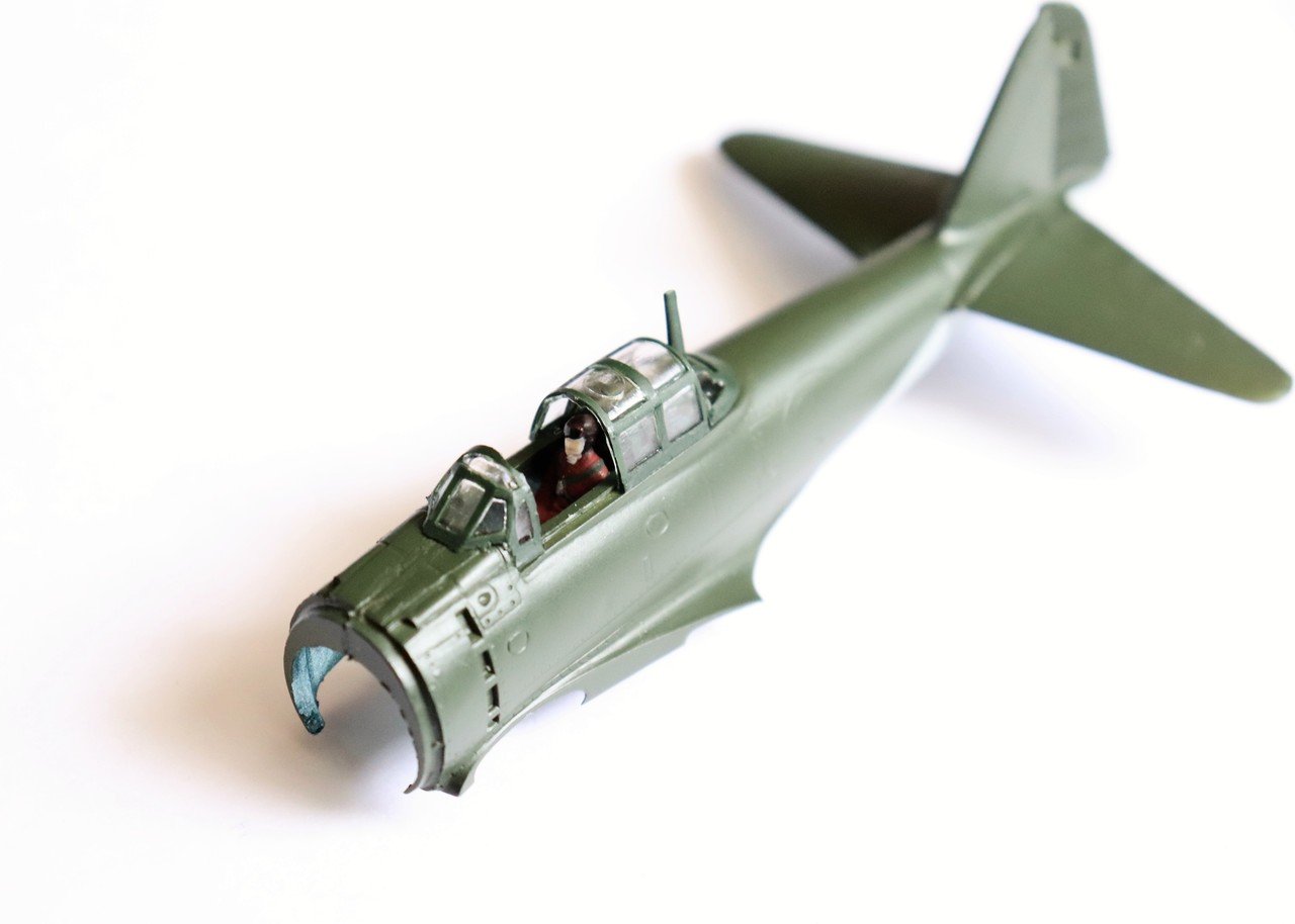 プラモ】アリイ 1/72 零戦52型 制作記-3- 完成編｜もんぶらん