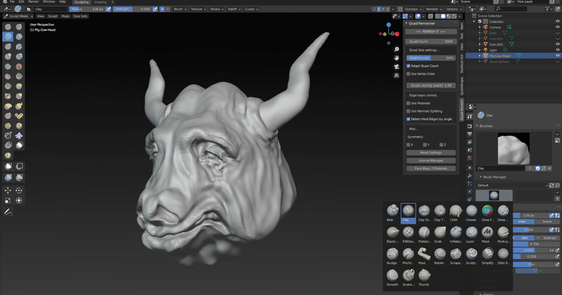 Blenderの背景をzbrushぽくする Histone Note Blenderの背景をzbrushぽくする Histone Note