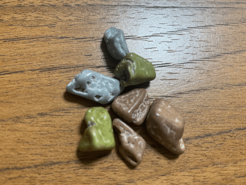 食べれる小石 小石チョコ すずき まさえ Note