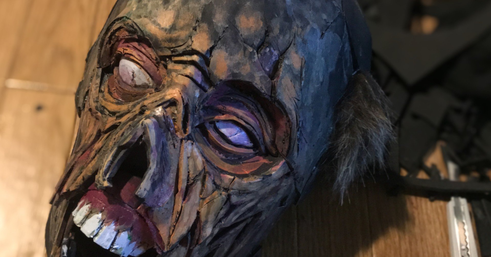 怖いマスクを作る方法リベンジ 麻草 郁 Note