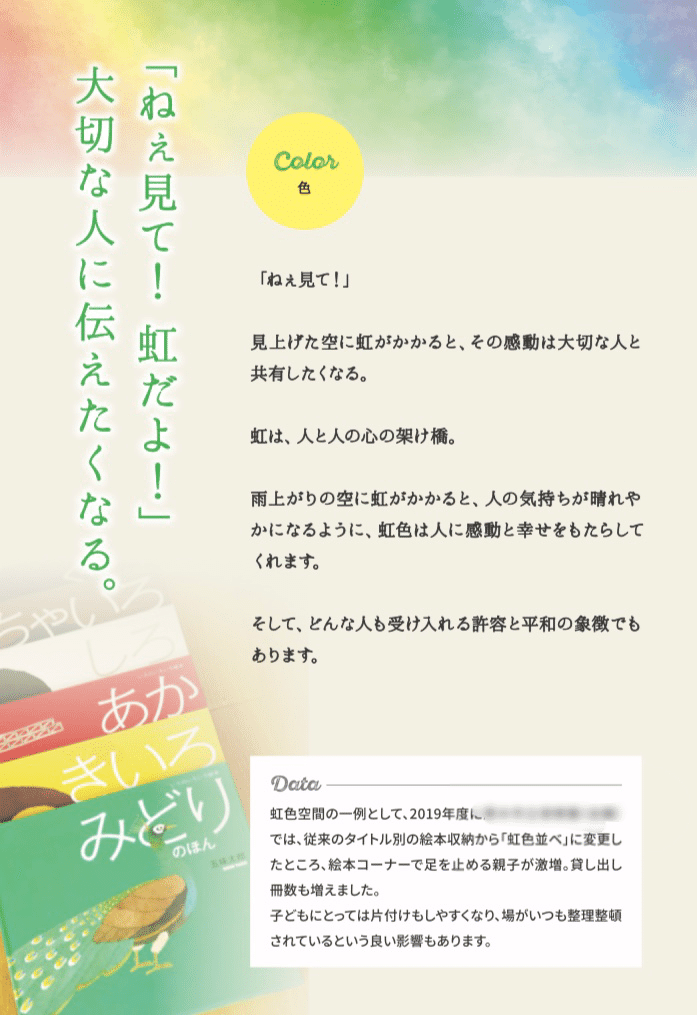 虹色本棚 絵本のある空間のトータルコーディネート 内田早苗 Note 虹色本棚 絵本のある空間のトータルコーディネート 内田早苗 Note