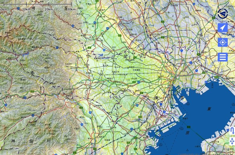 東京都_地理院地図