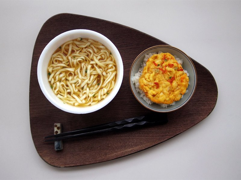 014 どん兵衛の鬼かき揚げ丼と素うどん定食 パリッコ Note 014 どん兵衛の鬼かき揚げ丼と素うどん定食 パリッコ Note