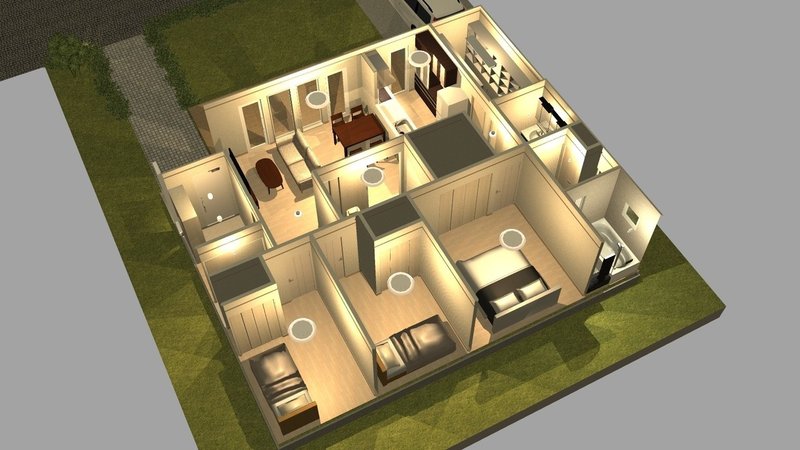 平屋 27 29 00坪 4ldk 小さく豊かに暮らす タナカ Note