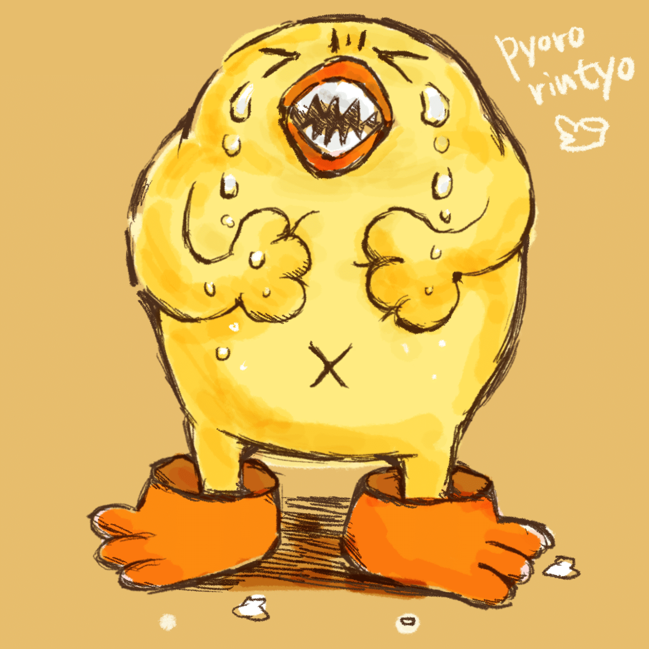 今日はお仕事忙しかったし 息抜きのぴよを描きました おぴよさんが泣いてる姿が大好き ぴよ がそばにいたら きっとさらに泣かせようといじめて 手を思い切り噛まれるに違いありません ぴよいじめ 手を噛まれたよ ぴょろりんちょ Note 今日はお仕事忙しかったし 息抜きのぴよを描きました おぴよさんが泣いてる姿が大好き ぴよ がそばにいたら きっとさらに泣かせようといじめて 手を思い切り噛まれるに違いありません ぴよいじめ 手を噛まれたよ ぴょろりんちょ Note