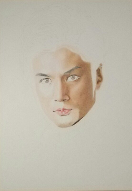 色鉛筆で描く人物画 依頼絵｜伊藤和哉 (元 ひよっこ色鉛筆画家)