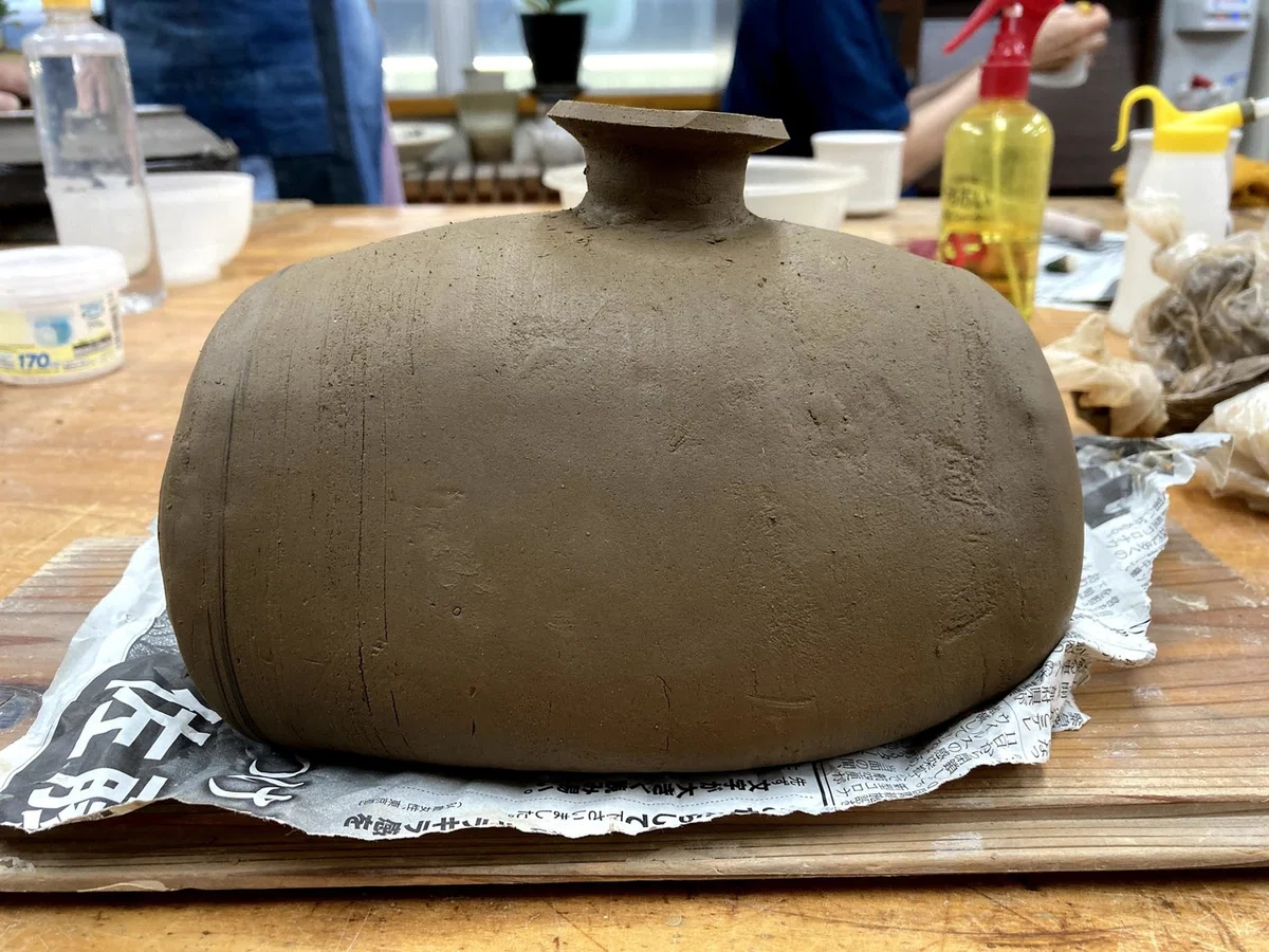 確認用妻の作った トルソー メンズ1号 陶芸 花器 一輪挿し-【直接引 