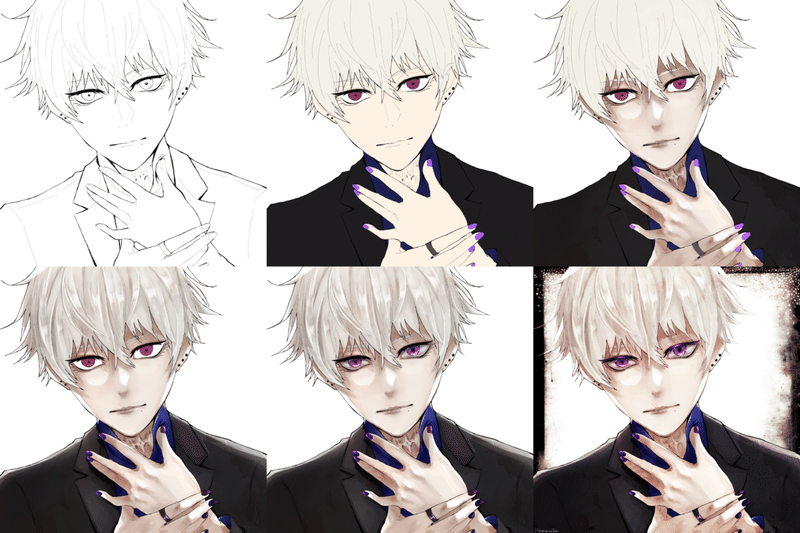 Vroidをなぞって気軽に絵を描こう 墓守さんチーム Hakamorisanteam Note