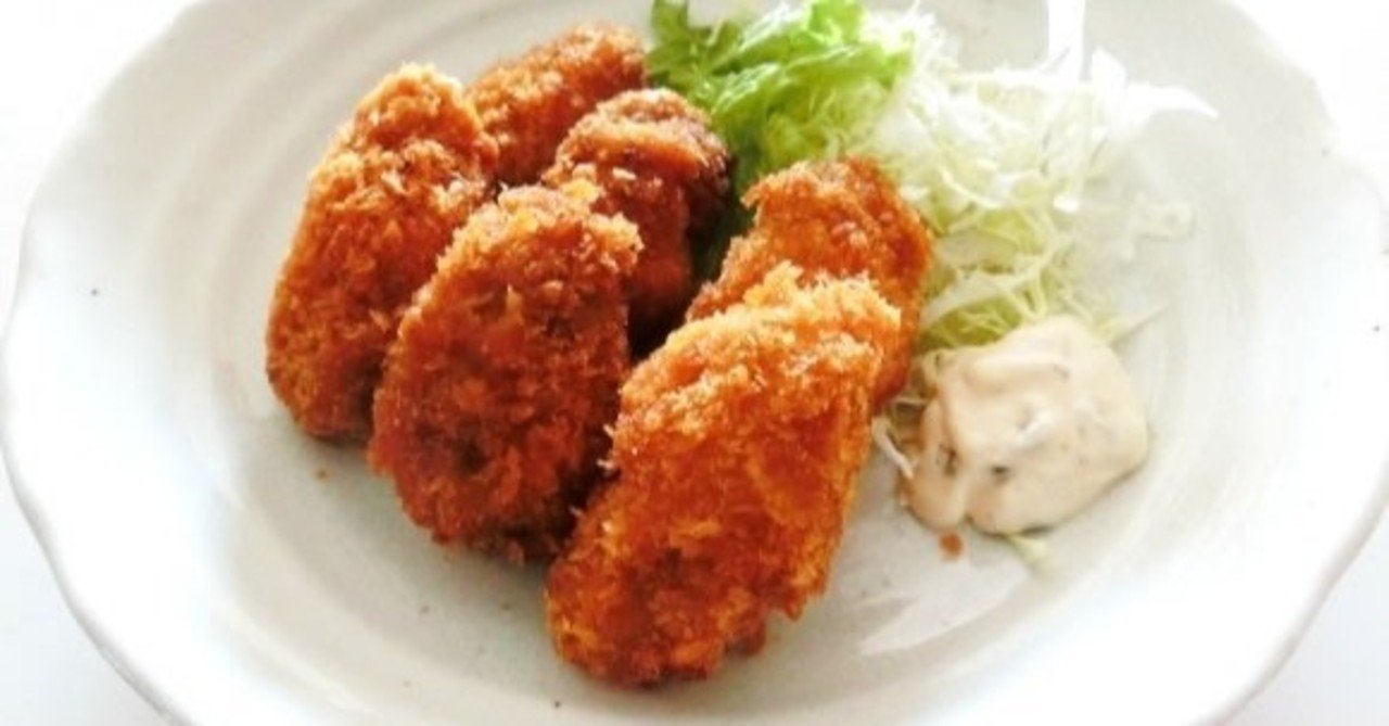 カキフライの糖質とカロリーが1秒でわかる ダイエット向き 糖質制限ダイエットshiru2 Note