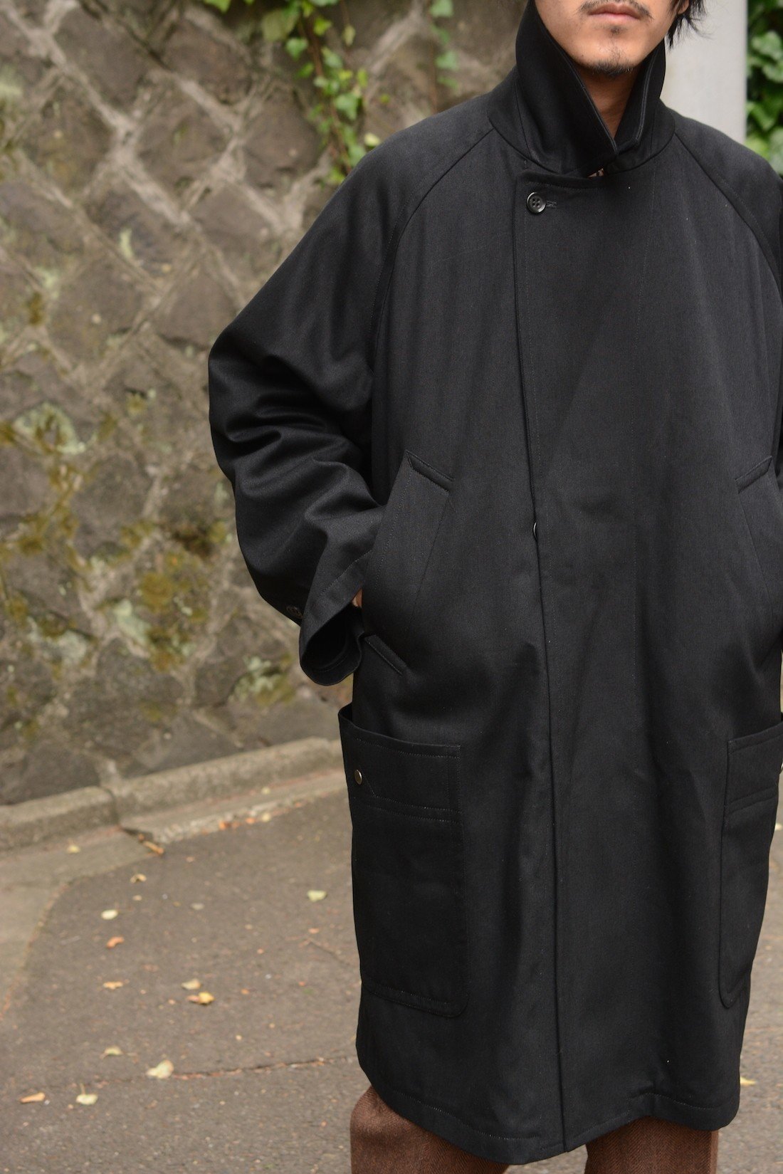 限定モデル　HERILL ヘリル　カシミヤ　ブラック　ダッフルコート　カシミア HERILL”という選択｜takuro yamashita