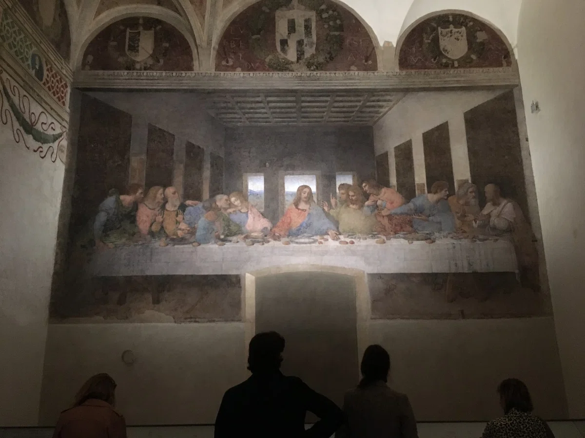 最後の晩餐』（Cenacolo Vinciano）：レオナルド・ダ・ヴィンチが