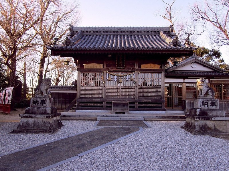 4天子神社拝殿