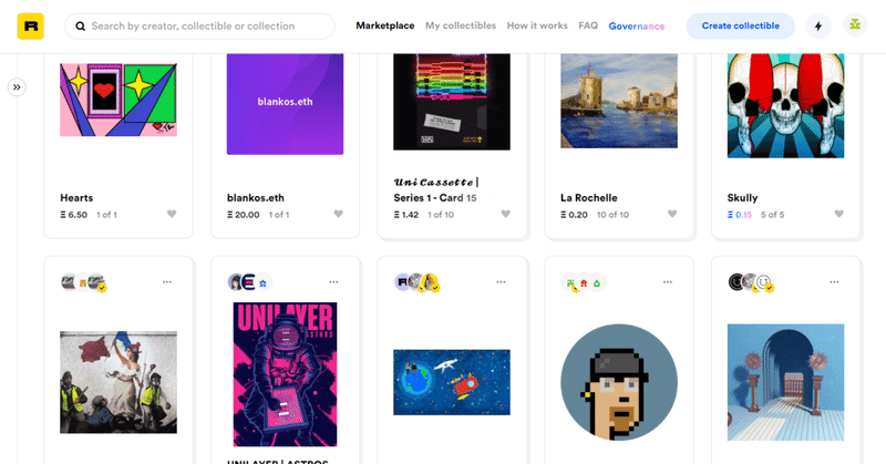 Nft市場のraribleで絵を売ってみた モウリ Note